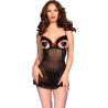 Chilirose - Cr 4832 Babydoll Noir L/Xl